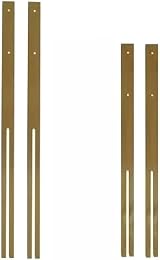 Just Accessories Universal Headboard Struts Pair 76cm 61cm Slotted Pre Drilled view 1