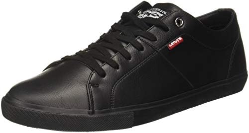 Levi's Men's Casual Sneaker, Black, 8