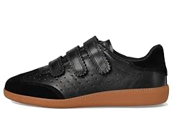 Steve Madden Women's Momentum Sneaker, Black, 6