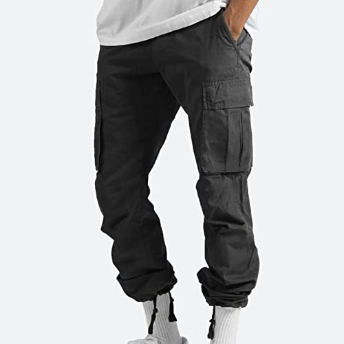 Cargo Pants for Men Relaxed Fit with Pockets Baggy Big and Tall