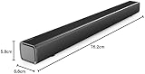Panasonic SC-HTB100 Slim Soundbar 45W Bluetooth HDMI USB AUX Black view 9