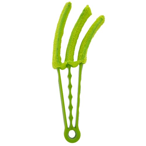 ERRECOM Reinigungsbürste mit Mikrofasertuch für Lüftungsdüsen der Klimaanlagen