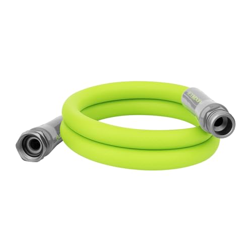 Flexzilla Garden Lead-in Hose, 5/8 in. x 5 ft., Heavy Duty, Lightweight, Drinking Water Safe - HFZG505YW