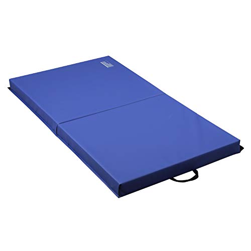 ZENOVA Gymnastics Landing Mat, 4'' Thick Tumbling Mat Crash Pad Perfect