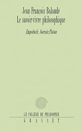 Le  savoir-vivre philosophique