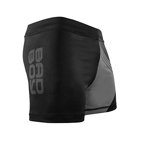 Bad Boy Hyperflow Polyester Competition MMA Mixed Martial Arts Vale Tudo Shorts (Gray - Large) - Thumbnail 2