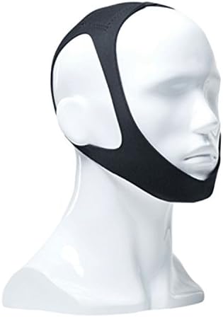 Medicee Soft Lightweight Neoprene Anti-slip Prevention Head Chin Snoring Strap, 2 Ounce