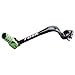 Tusk Folding Shift Lever Black/Green Tip - Fits: Kawasaki KLX110 2005-2020 primary