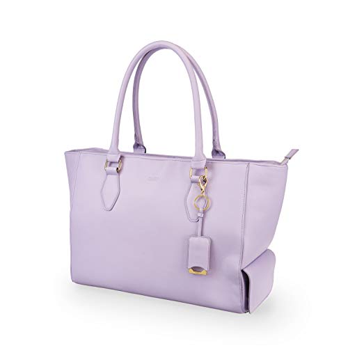 Blush 8286 Insulated Wine Tote Bag Lavender, One,