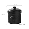 BIA-Biscuit-Barrel-Matte-Black-Matte-Storage-Jars-Stoneware-Kitchen-Storage-Biscuit-Barrel-Tea-Coffee-and-Sugar-Canisters-Set-Kitchen-Storage-Organisation-Available-in-White-and-Black BIA - Biscuit Barrel - Matte Black - Matte Storage Jar - Stoneware Kitchen Storage - Biscuit Barrel - Kitchen Storage…