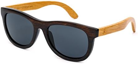 Classic Bamboo Sunglasses - Polarized Lens, Hard Case - Tree Tribe