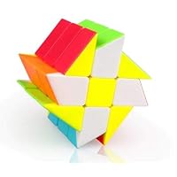 cubelelo QiYi Windmill Stickerless Cube Magic Puzzle Brain Teaser