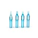 Disposable Tattoo Tips, Youzone 100pcs Assorted Tattoo Tips Tubes for 3RL 5RL 3RS 5RS 7RL 7RS 9RL 9RS 5MG 7MG 9MG Tattoo Needles Round Diamond Flat/Magnum Sterileze Tips Grips Tattoo Supplies Kits