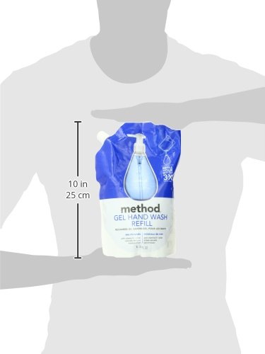 METHOD GEL HAND SOAP REFILL, SEA MINERALS, 34 OZ, 1 PACK, PACKAGING MAY VARY