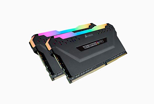 Corsair Vengeance RGB Pro 32GB (2x16GB) DDR4 3200 (PC4-25600) C16 Memoria de escritorio - Negro