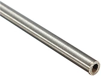 ChenXi Shop 1 Pieces OD 2.2mm x 1.8mm ID Stainless Pipe 304 Stainless Steel Capillary Tube Length 800mm