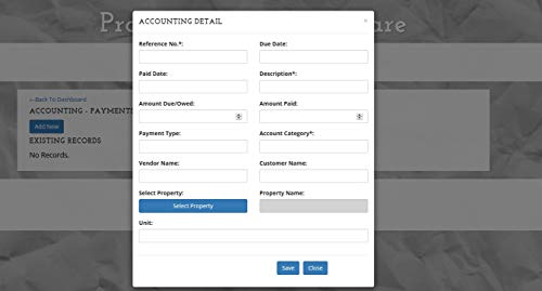 image for Rental and Property Management Software Professional; All in One Prope