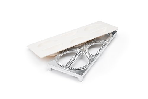 Fox Run 56774 Pierogi Maker, Aluminum, 6-Cup