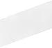 Laribbons 2 inch Wide Double Face Satin Ribbon - 25 Yard (029-White)