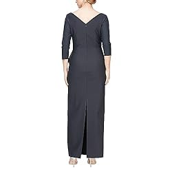 Alex Evenings Women's Slimming Long Length