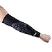 COOLOMG Basketball Arm Sleeve (1 SLEEVE) Compression Padded Elbow Sleeve Protective Gear Black_XS