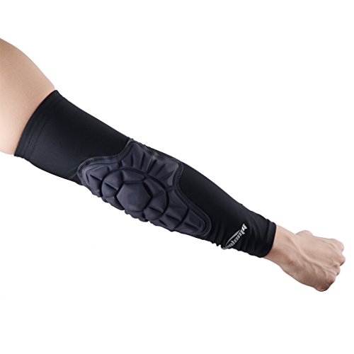 image for COOLOMG 1PCS Elbow Pads Protector Gear Arm Guard Sleeve Volleyball Bas