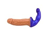 Vixen Creations Peacemaker Double Dildo, Caramel