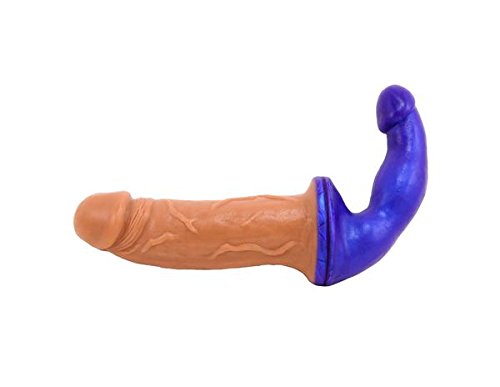 Vixen Creations Peacemaker Double Dildo, Caramel