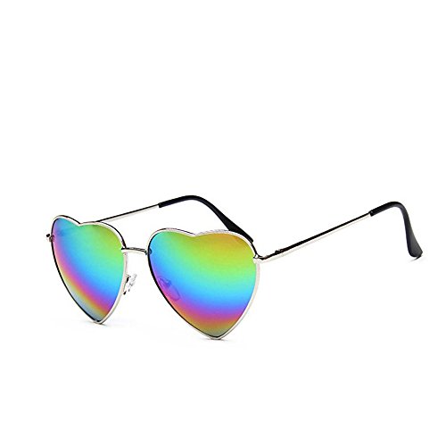 Rainbow Heart Shaped Sunglasses TOPRated Best Rainbow Heart Shaped