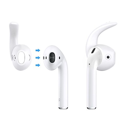 dodocool Ear Hooks Covers Accessories for AirPods, AirPods 2, EarPods, Headphones, Earphones, Earbud - //coolthings.us