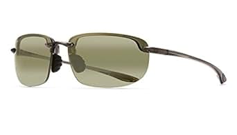 Maui Jim HT407N-11 Hookipa Sunglasses Gray w/ Green HT407N