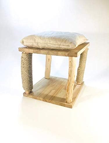 Arbre A Chats Bagheera En Bois Naturel Avec Griffoirs Amazon Fr Animalerie
