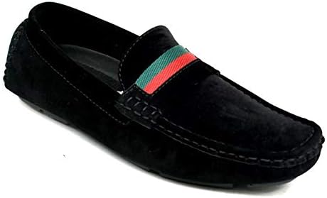 KOLLACHE Mens Loafers Mocassin Boat Deck Shoes Flat Slip On Driving Casual Smart Pumps