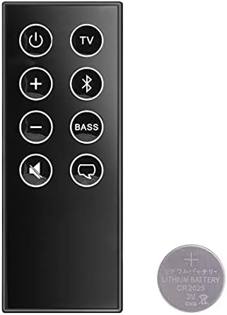 Ersatz-Fernbedienung Für Bose Solo 5/10/15 Series II & TV Soundbar – Inkl. CR2032 Batterie, Sofort Einsatzbereit