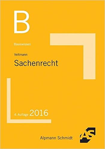 Basiswissen Sachenrecht 9783867524759 Amazoncom Books - 