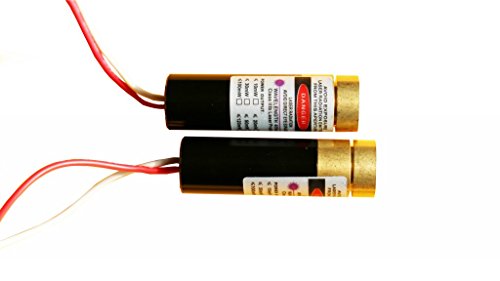 Lights88 Violet Laser Module Purple Blue Laser Diode(405nm 20mw 30mw Dot Laser Adjust Focus)