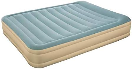 Bestway ForTech Queen Airbed 14" Inflatable Blow Up Air Mattress with Built-in AC Pump Elevated Comfort