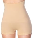 La-Reve Womens Hi-Waist Boyshort Shapewear - Body Shaper Panty