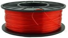 1.75mm Translucent Red PLA 1kg (2.2lb) Spool 3D Printer Filament