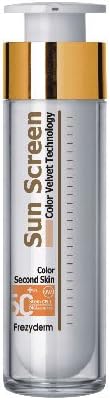 frezyderm sun screen velvet face