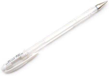 Uni-ball Signo Angelic UM-120AC Gel Ink Pen 0.7 mm, White Ink, 3 pens per Pack