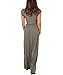 3269-KHA-14: KRISP Maxi Dress,Khaki,UK 14/US 10