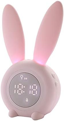 Reloj Despertador Digital Lindo Conejo Despertador Creativo Led Digital
