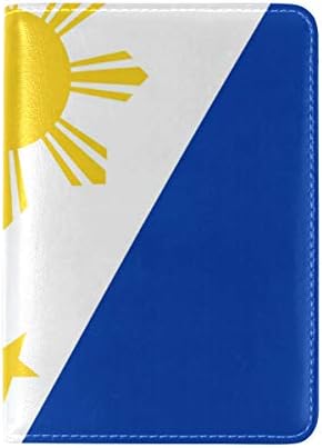 Philippine Flag Proud Passport Cover Personalized PU Leather Passport Holder Travel Gifts