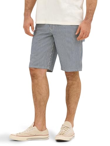 Lee Men's Legendary Workwear Carpenter Short, Railroad, 34