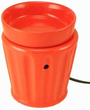 Langley Empire Candle Romanesque Warmers, Poppy Red Ridge