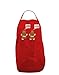 TOOLOUD Funny Gingerbread Conversation Christmas Dark Adult Apron - Red - One-Size