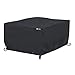 Classic Accessories Water-Resistant 42 Inch Square Fire Pit Table Cover, Outdoor Table Cover