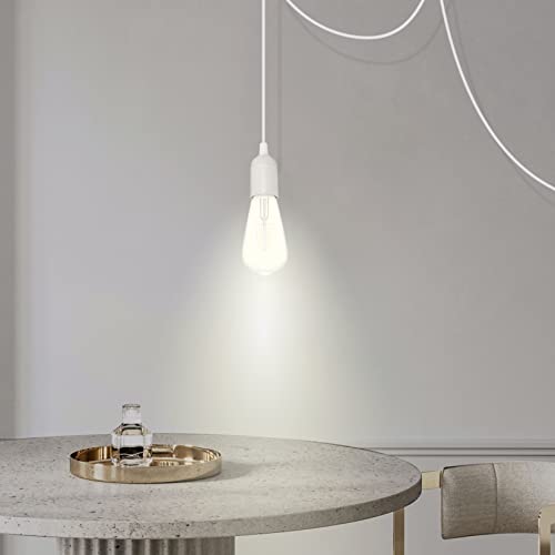 Pendant Light Cord 9.8ft Hanging Lights with Plug in Cord E26/E27