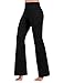 ODODOS Women's Boot-Cut Yoga Pants Tummy Control Workout Non See-Through Bootleg Yoga Pants